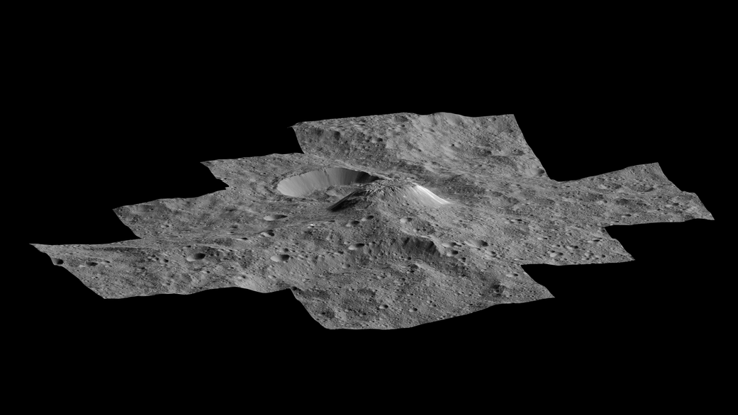 Details About Huge Mountain on Ceres Emerge