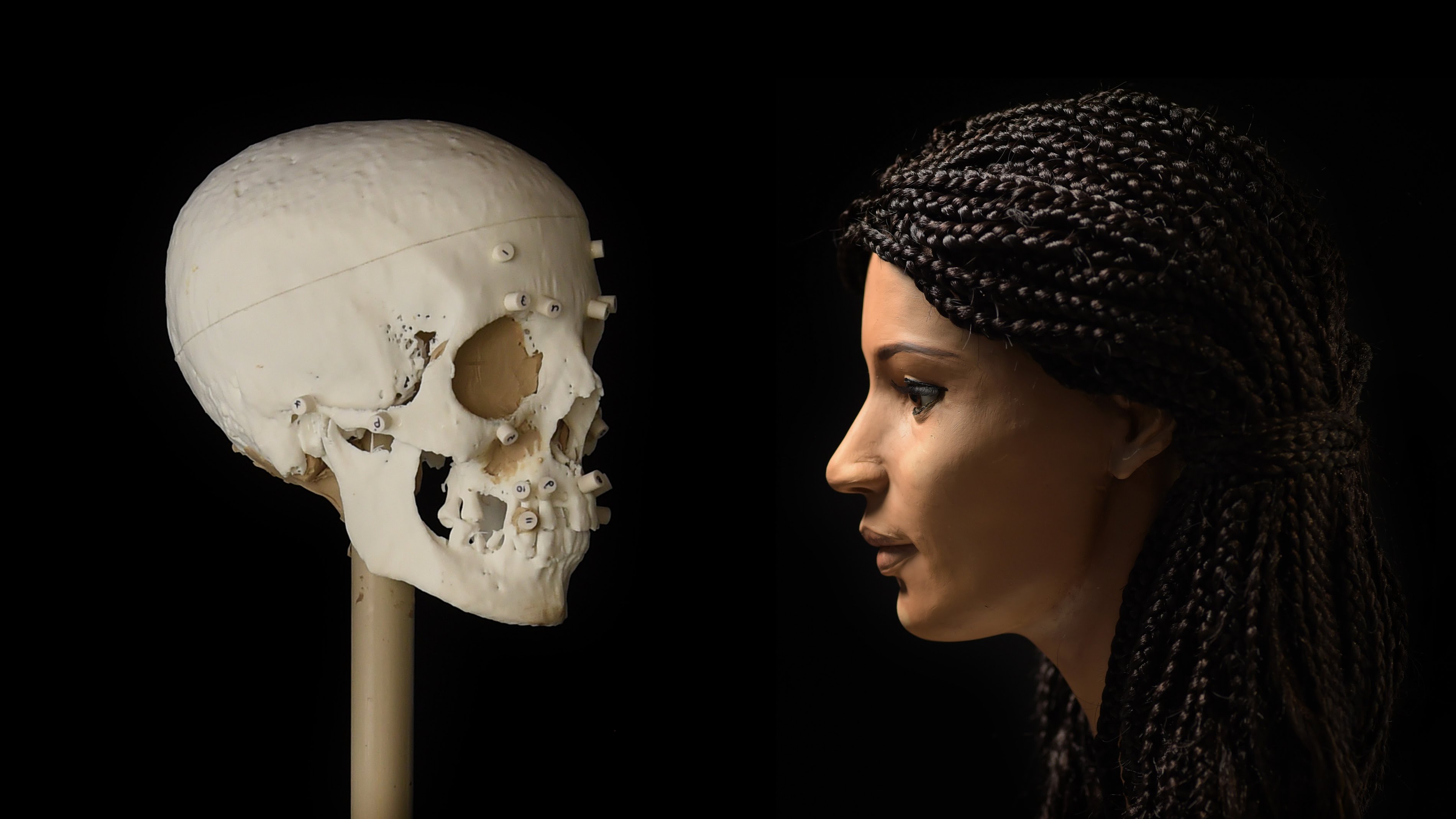 Ancient Mummy Head Reconstructed with CT Scanning, 3D Printing, and Forensic Art