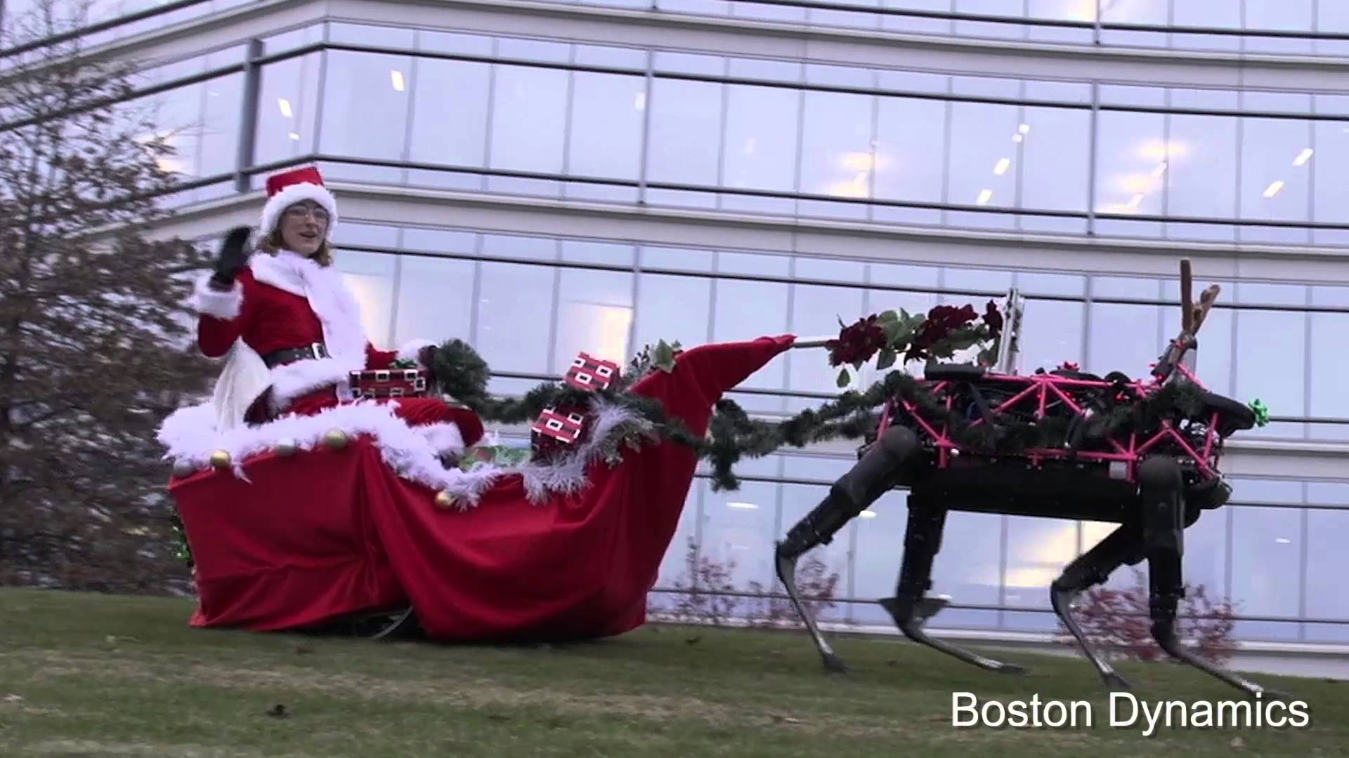 Boston Dynamics’ Robot ‘Reindeer’ Really Are Kinda Creepy [Video]